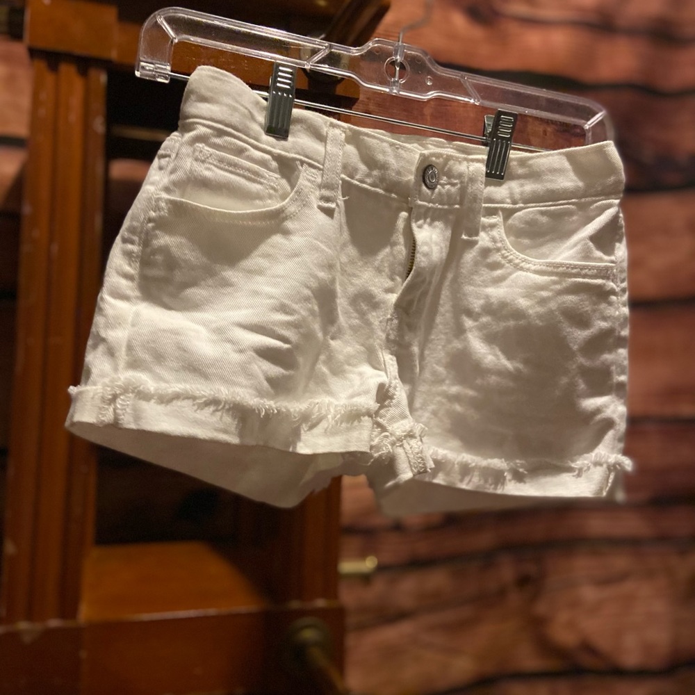Girls White Shorts Size 12
